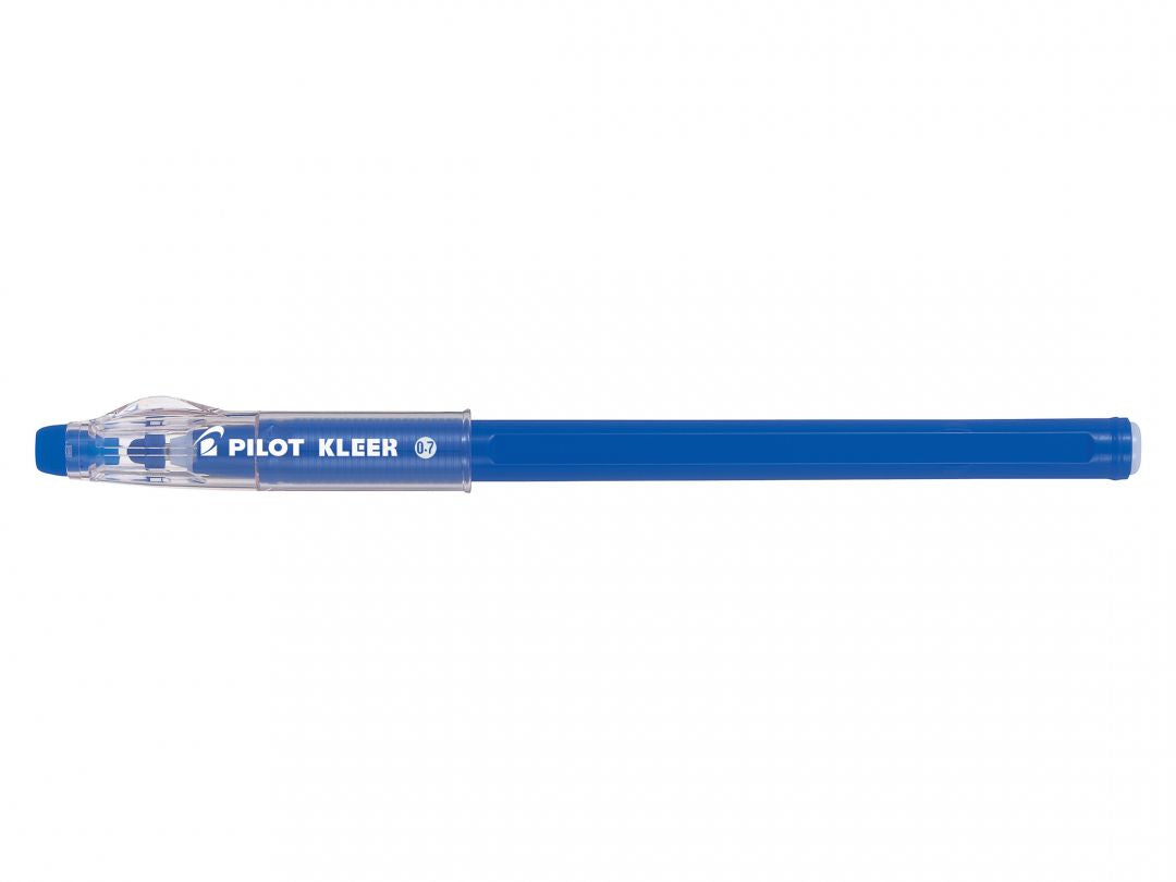 Stylo à bille effaçable bleu - pointe fine 0,7 mm