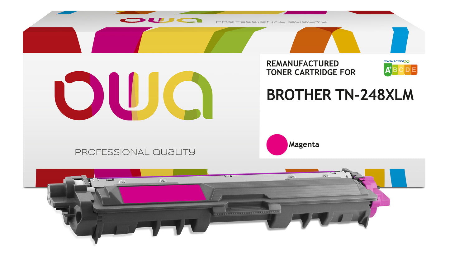 Cartouche laser Remanufacturé Brother magenta tn248xl - 2300 pages