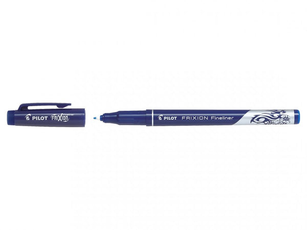 Stylo feutre fineliner frixion bleu - pointe 1.3mm