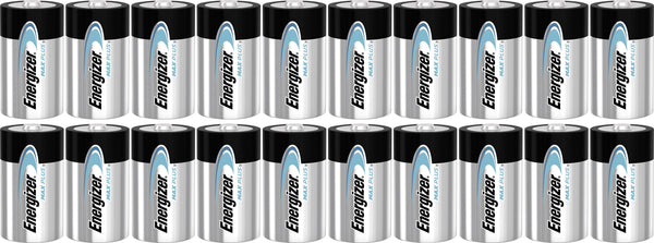 piles alcaline LR 20 - lot de 20