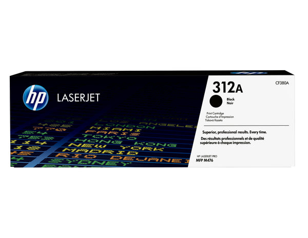 Cartouche toner HP 312a - noir, 2280 pages