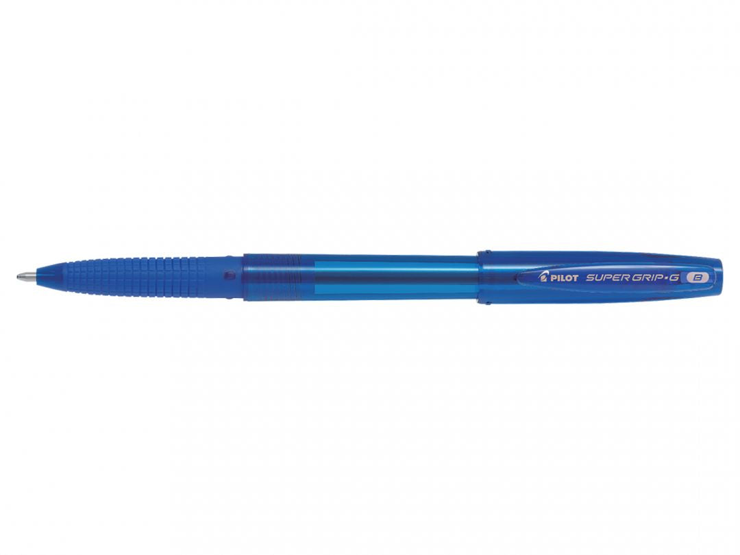 Stylo à bille supergrip - pointe larouge 1,2 mm, bleu
