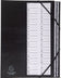 Trieur alphanumérique A4 - 26 compartiments noir - 25x33 cm