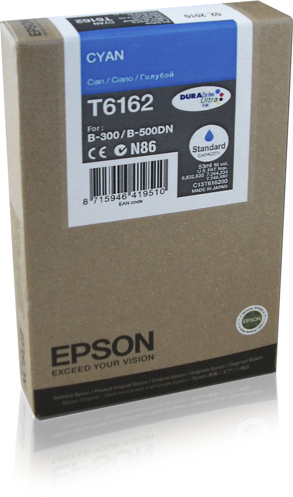 Cartouche Epson cyan t616200 - 3500 pages