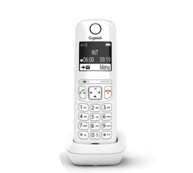 Téléphone sans fil gigaset as690a blanc