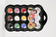 Palette maquillage carnaval 9 couleurs - non grasse