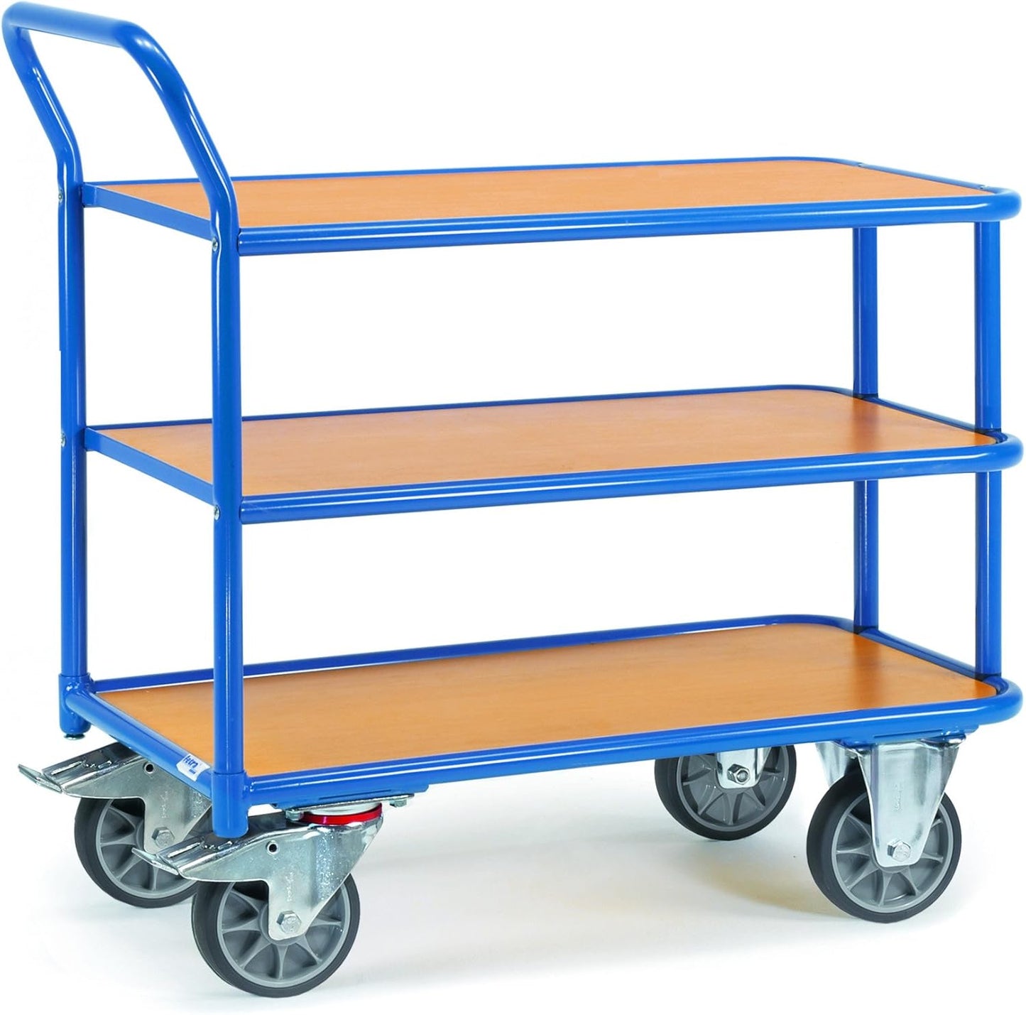 Chariot à 3 plateaux - Capacité 400 kg, Sécurité renforcée