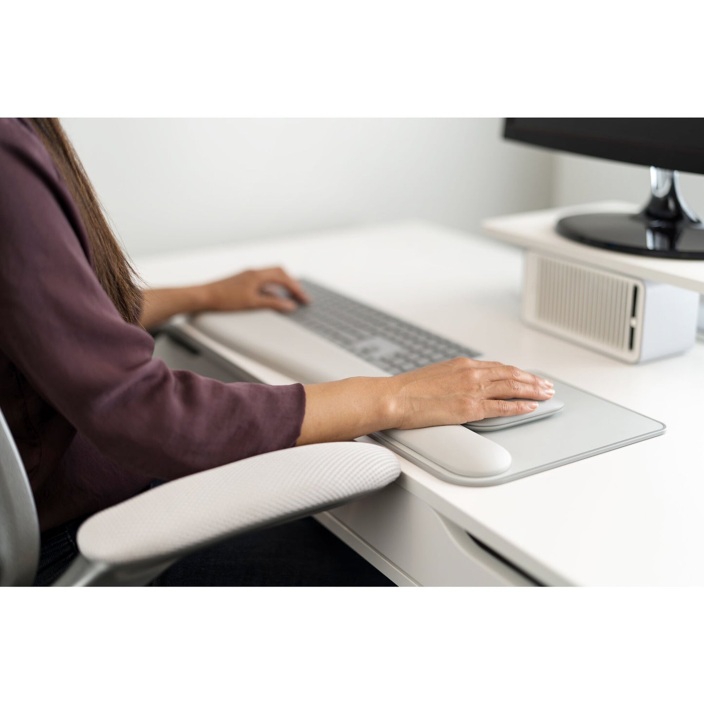 Tapis souris ergonomique - confort et précision