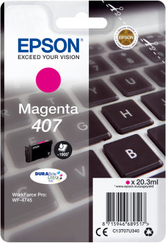 Cartouche d'encre Epson 407l magenta - rendement élevé