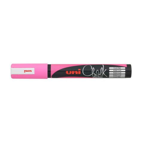 Marqueur Craie Conique Rose Fluo - Pointe Moyenne