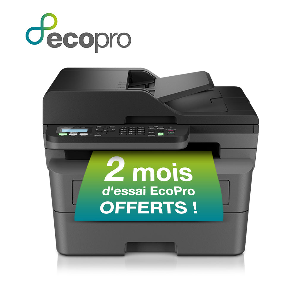 Imprimante multifonction laser monochrome brother mfc-l2827dw - connectivité avancée
