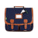 Cartable 41 cm classic bleu - design vintage & éco-responsable