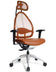 Fauteuil de Bureau Ergonomique - Anti Mal de Dos Orange