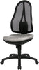 Chaise de bureau ergonomique Topstar Gris clair - dossier respirant