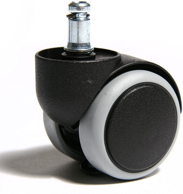 Roulette siege de bureau 6991 - sol dur, axe 10 mm-diametre 50mm