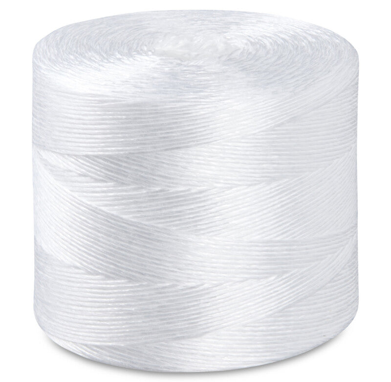 Bobine de Ficelle Blanche polypro 2kg - Polyvalente et Résistante