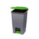 Poubelle de tri à pédale 70l - hygiène et robustesse