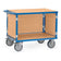 Servante 600 kg - 2 Plateaux et 3 Ridelles