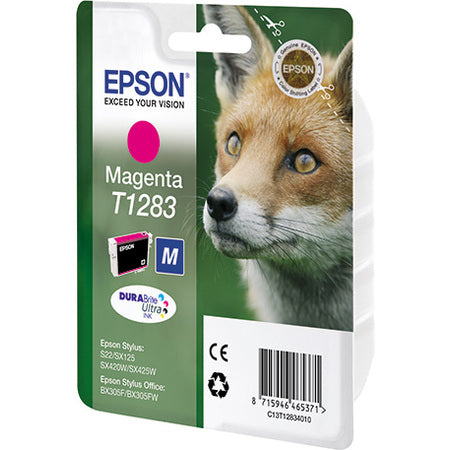 Cartouche Epson magenta t1283 - encre à pigments durable