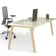BUREAU DROIT 180x80 ACACIA - GAMME SCANDINAV