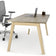 BUREAU DROIT 180x80 CEDRE- GAMME SCANDINAV