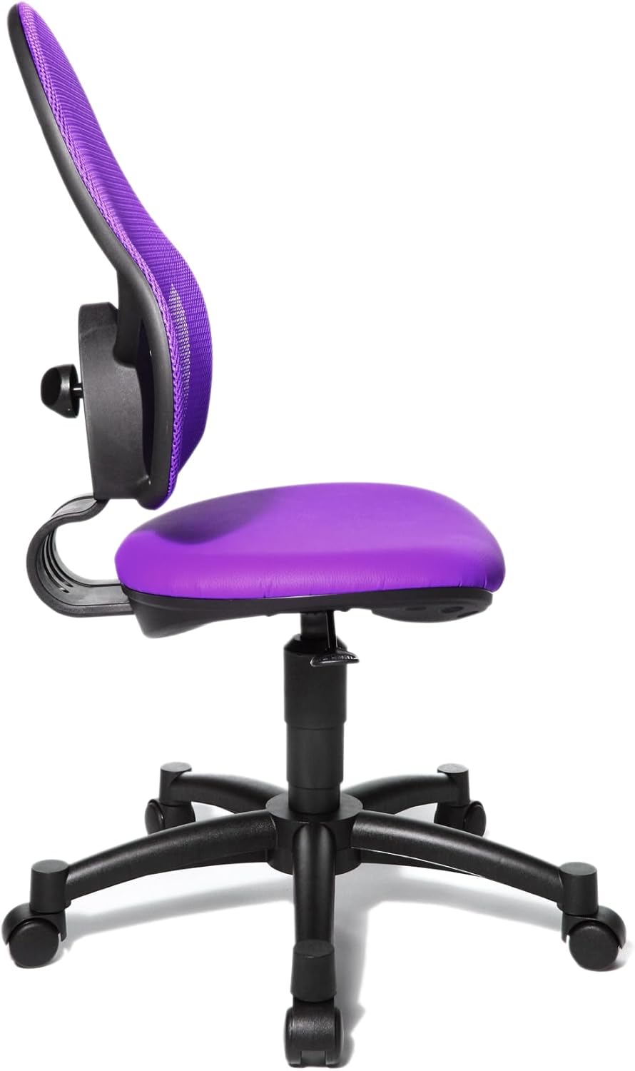 Siège de bureau enfant violet Topstar - confort ergonomique