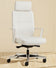 Fauteuil Cuir California Executive Coloris Blanc White