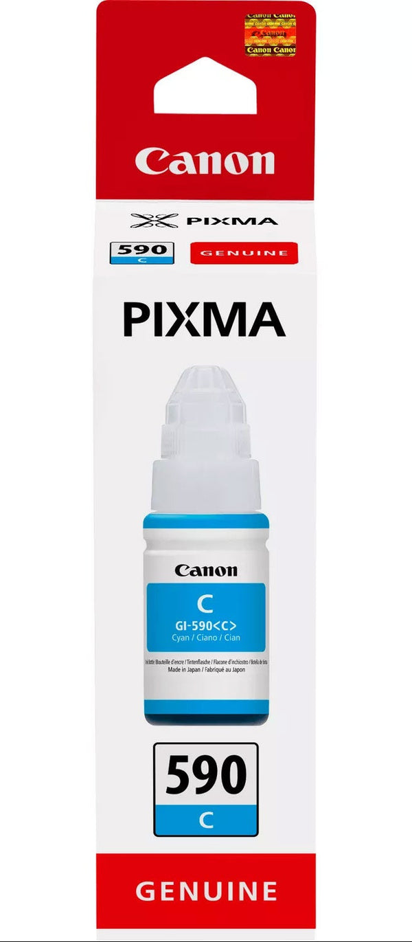 Cartouche d'encre Canon cyan gi-590 - haut rendement 70 ml