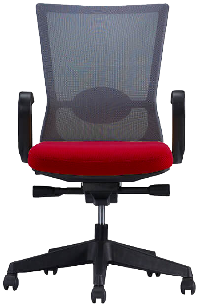 Siege De Bureau Curvy Rouge