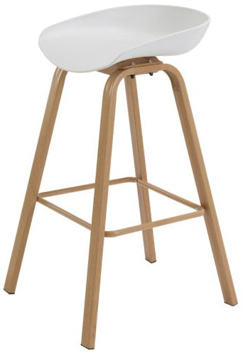 Tabouret haut jared - design scandinave polyvalent