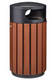 Poubelle extérieure 60l - anticorrosion et sécurité