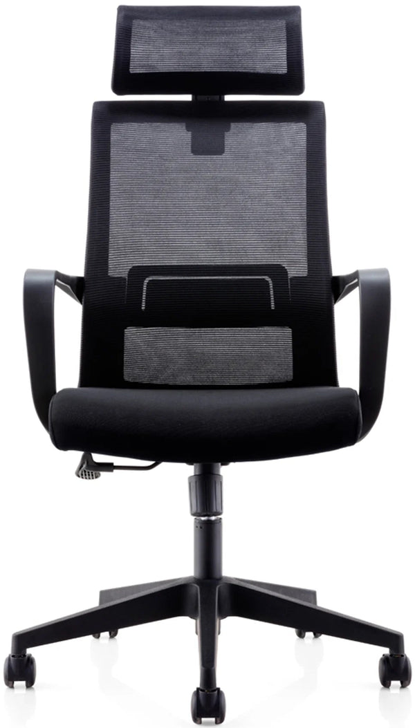 Siege De Bureau Smart Avec Tetiere Noir /Noir