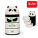 Organiseur de bureau panda - compact et pratique