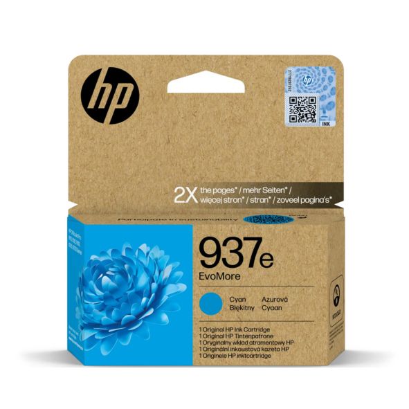 Cartouche cyan hp937e - haute capacité 1650 pages