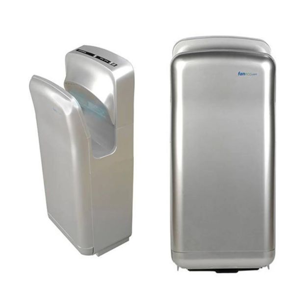 Seche Mains Automatique Air Pulse 1900W Argent