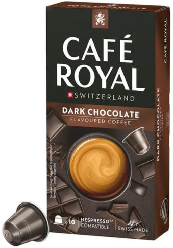 Capsules Café royal café chocolat noir - compatibles nespresso