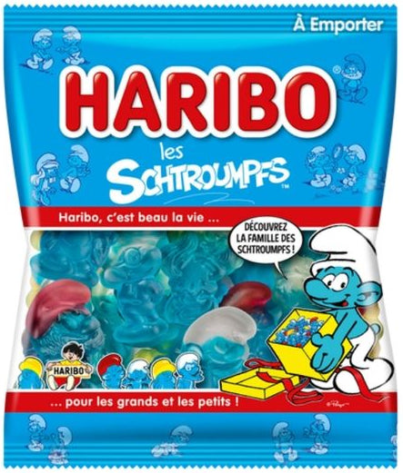 Bonbons Schtroumpfs - Saveurs Fruitées 120g