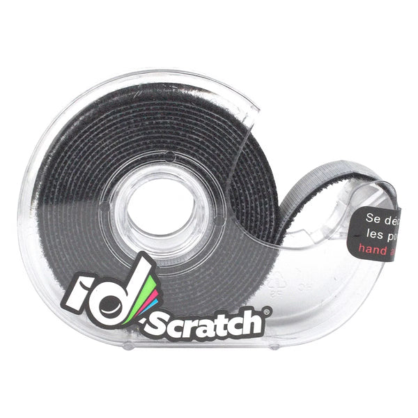 Rouleau Scratch Dévidoir 2m - Polyamide Noir Prédécoupé