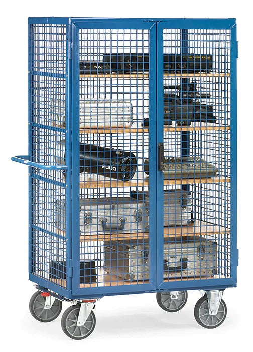 Chariot Ferme En Treillis Verrouillage A Serrure Dimensions Utiles 1.200 X 780