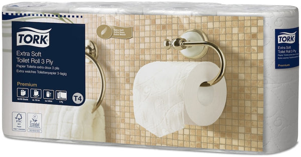 Papier toilette tork 155f ecolabel lot de 8 rouleaux