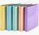 Classeur A4 4 anneaux dos 40mm pastel assorti