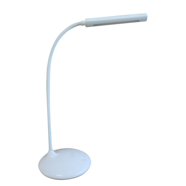 Lampe de bureau LED nelly usb blanc