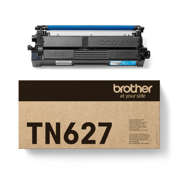 TN627C - Cartouche de toner originale très haute capacité Brother - Cyan