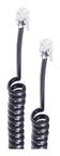 Câble téléphonique rj10 torsadé - 4 m noir
