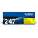 Toner laser Brother tn247y - haute capacité 2300 pages