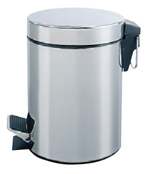 Poubelle à pédale 20L - Métal miroir