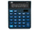 Calculatrice bureau 8chiffres solaire bleu