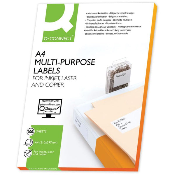 Étiquettes multi-usage 63.5x38.1mm - pack de 2100