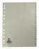 Intercalaires A4 alphabétique 20 positions polypro gris
