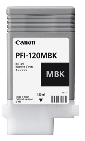 Cartouche d'encre Canon noire 130ml - jet d'encre pigmentée